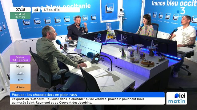 L'éco d'ici avec le pâtissier-chocolatier Fabien Roumégous