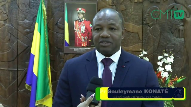 [#Reportage] Gabon : Ndong Sima devise avec le secrétaire général du CAMES