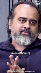 Be a true inquirer || Acharya Prashant