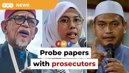 Probe papers on PAS trio with prosecutors