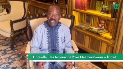 [#Reportage]  Libreville : les travaux routiers de Ze Ebere Ekoum à l'arrêt
