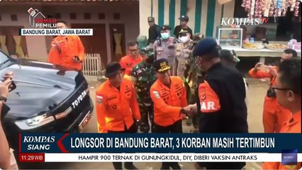 Descargar video: Hari Kelima Pencarian Korban Hilang Bencana Longsor di Bandung Barat