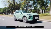 With 1.5T Plug-in Hybrid System Paired with 2-Speed DHT Transmission , New Jetour X70 C-DM SUV 2024