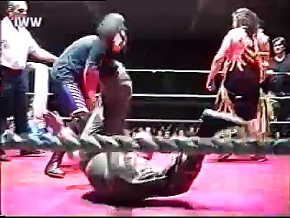 1999/2/13 - Indian Warrior & Pete Johnson vs. Gary Mountain & German Kid