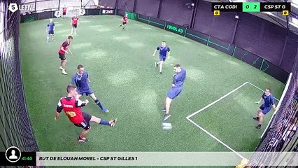 But de Elouan MOREL - CSP ST GILLES 1