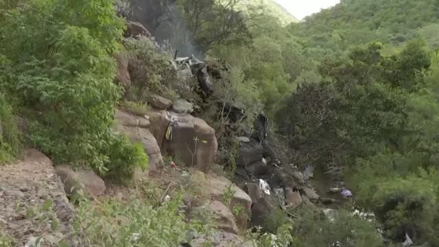 Mueren 45 personas en un accidente de autobús en Sudáfrica