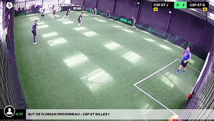 But de Florian ORDONNEAU - CSP ST GILLES 1