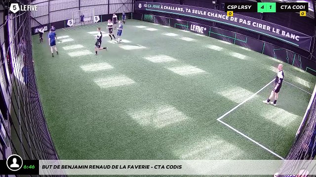 But de Benjamin RENAUD DE LA FAVERIE - CTA CODIS