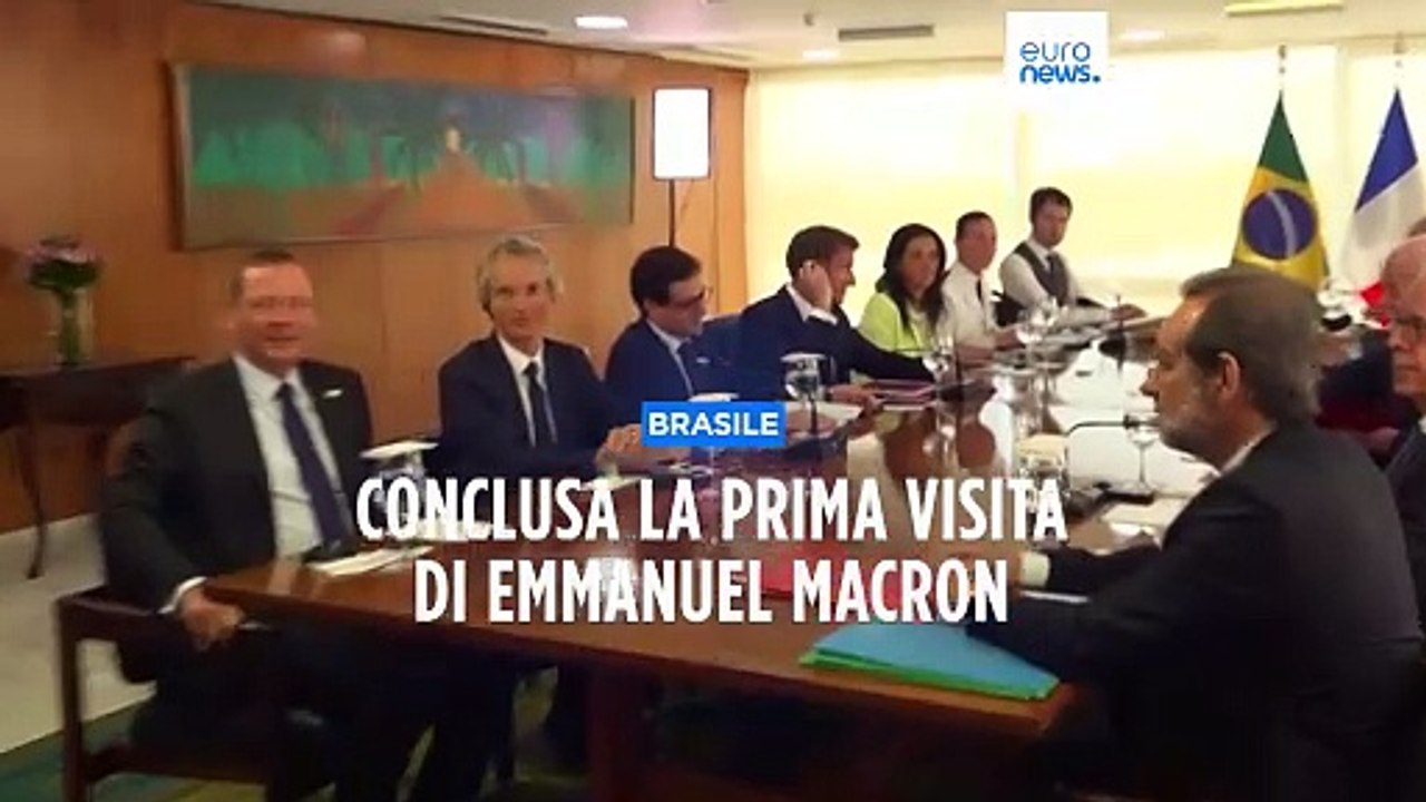 Brasile: conclusa la visita di Macron, firmati oltre 20 accordi tra i due Paesi