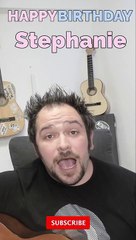 Happy Birthday, Stephanie! Geburtstagsgrüße an Stephanie