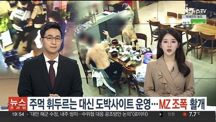 주먹 휘두르는 대신 도박사이트 운영…활개 치는 'MZ 조폭'