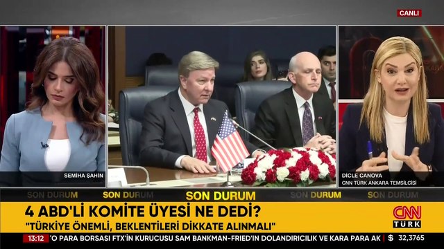 ABD heyeti Ankara'da! Dicle Canova detayları aktardı