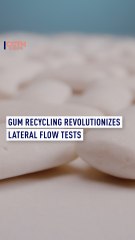 Gum recycling revolutionizes lateral flow tests