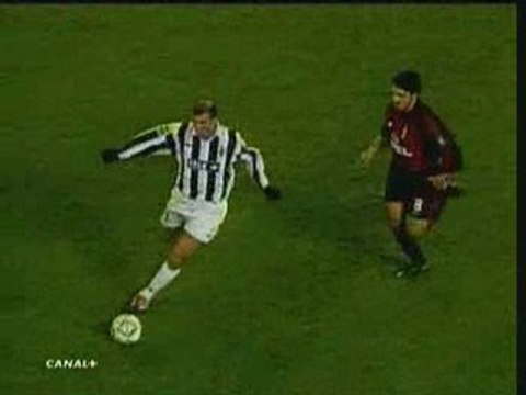 Zidane Juventus-Milan 3-0 2000-2001 (Fabio Caressa)