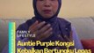 Auntie Purple Kongsi Kebaikan bertunggu lepas bersalin