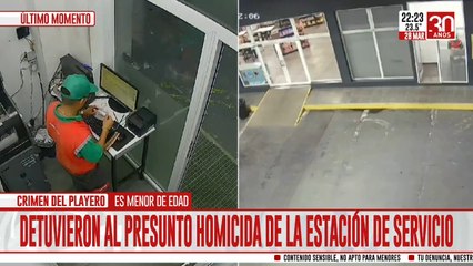 Crimen playero: detuvieron a un menor 15 años