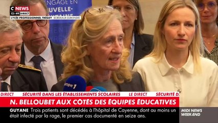 Download Video: La ministre de l'Education Nicole Belloubet annonce la mise en place d'une 