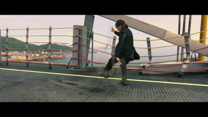 Donnie Yen in a fight with blood brothers in the movie ICEMAN (2014)