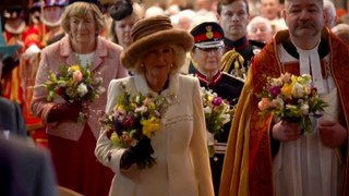 Queen Camilla Leads Maundy Service Amid King's Absence Due to Health Concerns