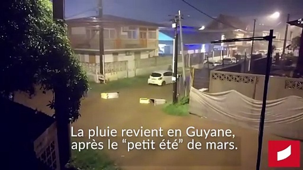 Guyane : la saison des pluies reprend ses droits