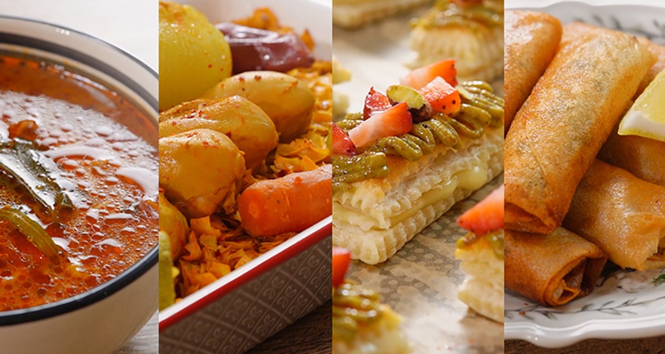 Dwida jeria, Nwasser au poulet, Doits de fatma, Millefeuilles Express ...