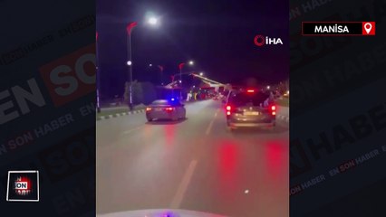 Manisa'da takip sonucu durdurulan araçta uyuşturucularla yakalandı