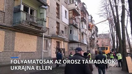 Folyamatosak az orosz támadások Ukrajna ellen