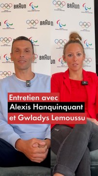 Entretien avec les paratriathlètes Alexis Hanquinquant et Gwladys Lemoussu
