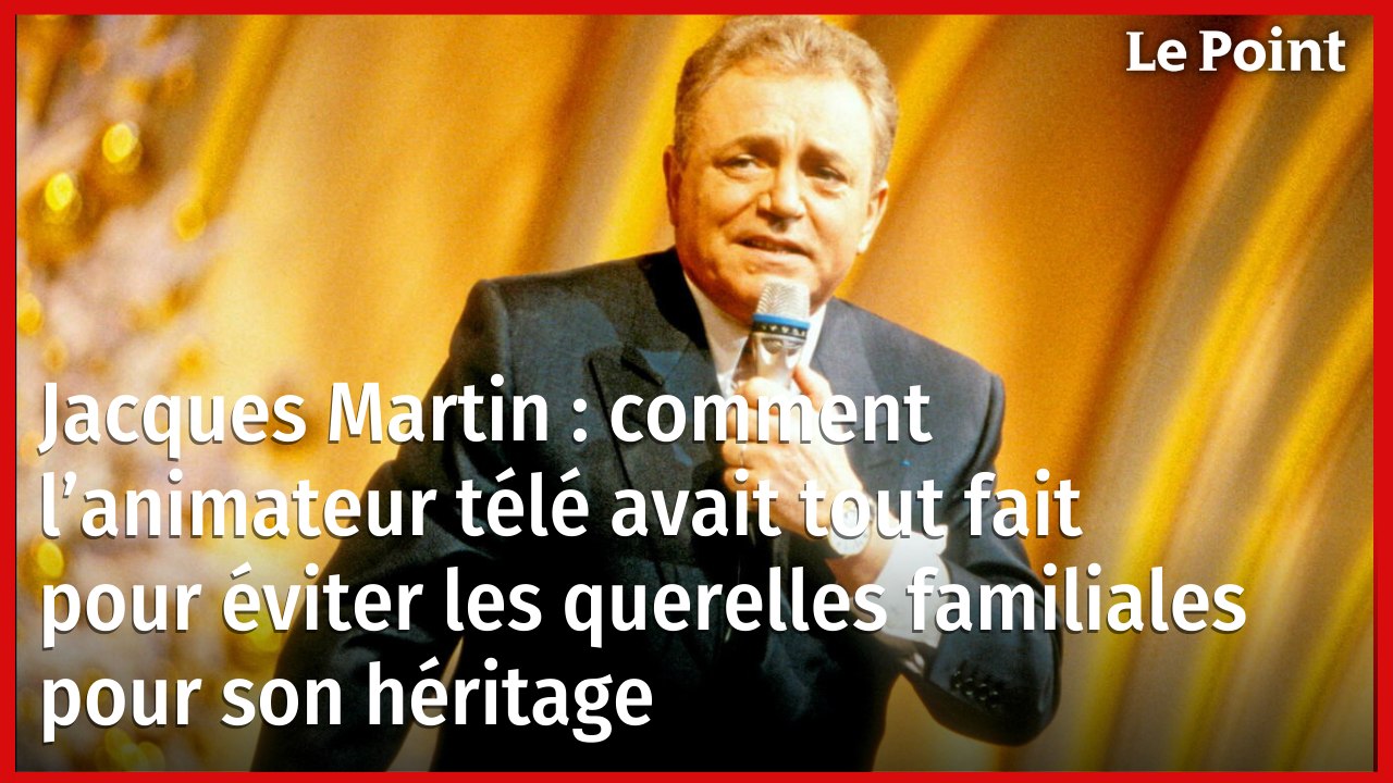 Jacques Martin : comment l’animateur télé avait tout fait pour éviter ...