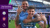 Guardiola rules Stones and Walker out of crucial Arsenal clash