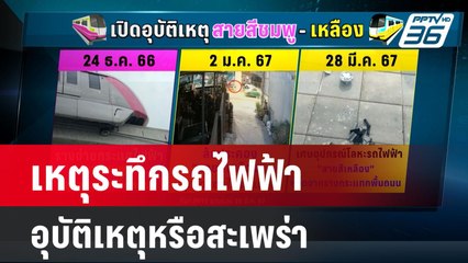 ซ้ำซาก! เหตุระทึกรถไฟฟ้า อุบัติเหตุหรือสะเพร่า | ลึกไม่ลับ | 29 มี.ค. 67