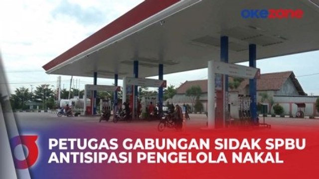 Jelang Mudik Lebaran, Petugas Gabungan Sidak SPBU Antisipasi Kecurangan Pengisian BBM