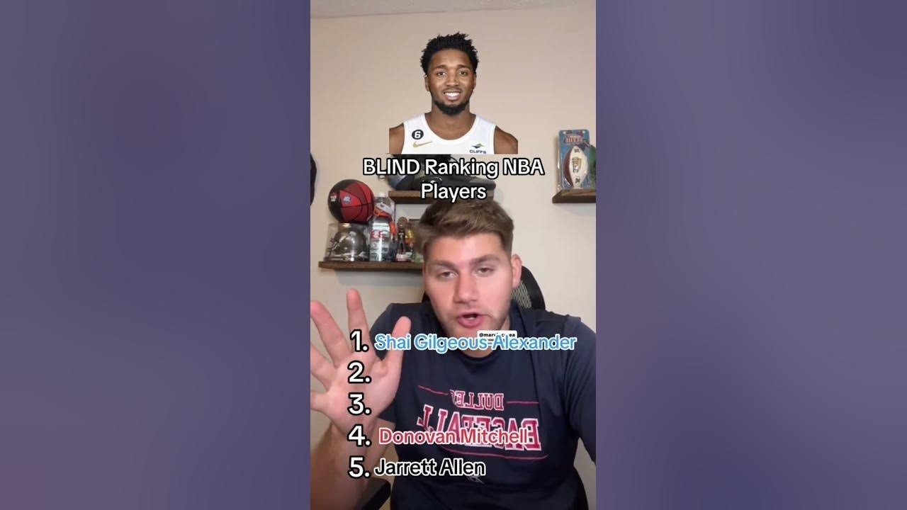 BLIND RANKING NBA PLAYERS FAIL  #nba