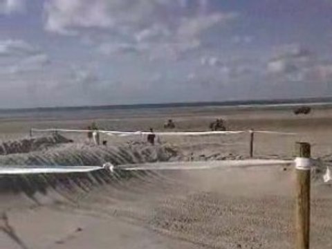 Le touquet 2008 || Départ des quads