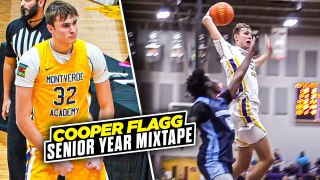 Cooper Flagg OFFICIAL Senior Year Mixtape! | Duke Commit Has CRAZY Potential!