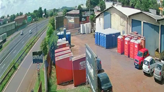Câmera flagra acidente que deixou casal de motociclistas ferido na BR-467
