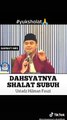 dahsyat sholat subuh