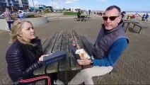 Watch as Wearsiders enjoy their Good Fryday fish and chips in Sunderland