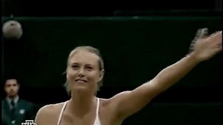 Maria Sharapova vs Ai Sugiyama 2004 Wimbledon QF Highlights