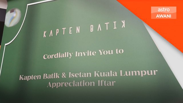 Koleksi terbaharu Kapten Batik bermotif mainan