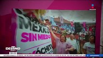 Xóchitl Gálvez se pronuncia al intercambio de calificativos entre López Obrador y Javier Milei