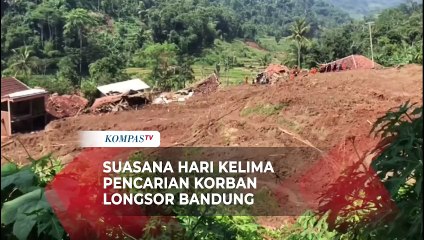 Longsor Bandung, Hari Kelima Petugas Gabungan Temukan 7 Korban