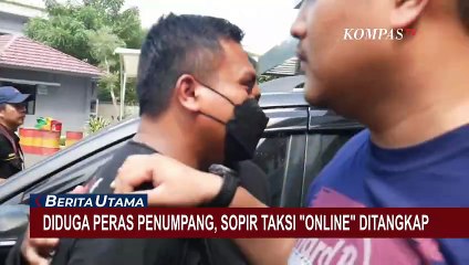 Diringkus Polisi, Pelaku Pemerasan Penumpang Taksi Online di Jakbar Menangis