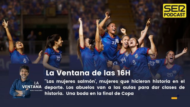 ‘'Las mujeres salmón', mujeres que hicieron historia en el deporte. Los abuelos van a las aulas para dar clases de historia. Una boda en la final de Copa