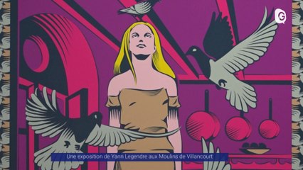 Reportage - Une exposition de Yann Legendre aux Moulins de Villancourt