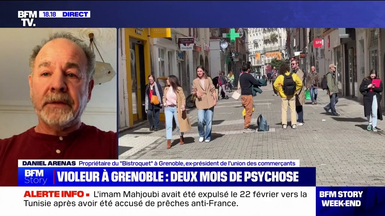 "Des filles ont peur de sortir le soir" à cause de "l'homme à la trottinette", explique ce propriétaire d'un bistrot à Grenoble