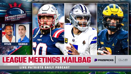 LIVE Patriots Daily: Post-Annual League Meetings Mailbag w/ Mark Daniels