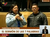 Gobierno de Caracas realizó encuentro para predicar las 7 últimas palabras de Jesucristo
