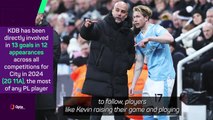 Pep lauds importance of 'big game Kev'