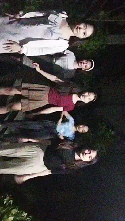 with friends